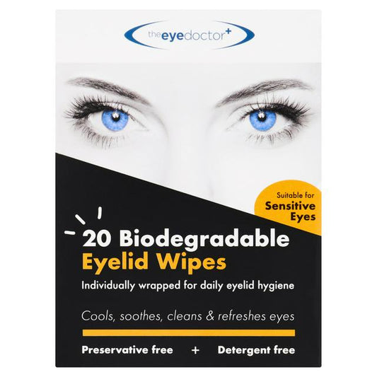 Biodegradable Eyelid Wipes eyelid wipes